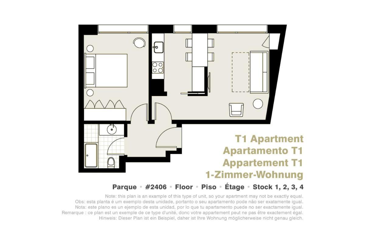 Lisbon Serviced Apartments - Parque Kültér fotó